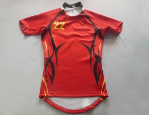 Ochrana životného prostredia Vlastné sublimácia Rugby Jersey